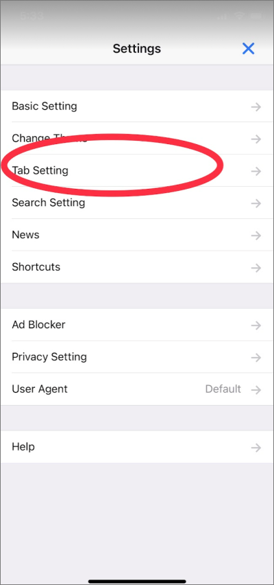 Opening bookmarks in a new tab4