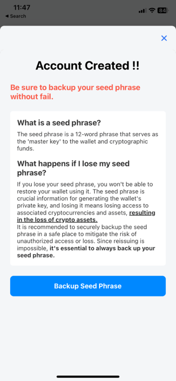 About Seed Phrase